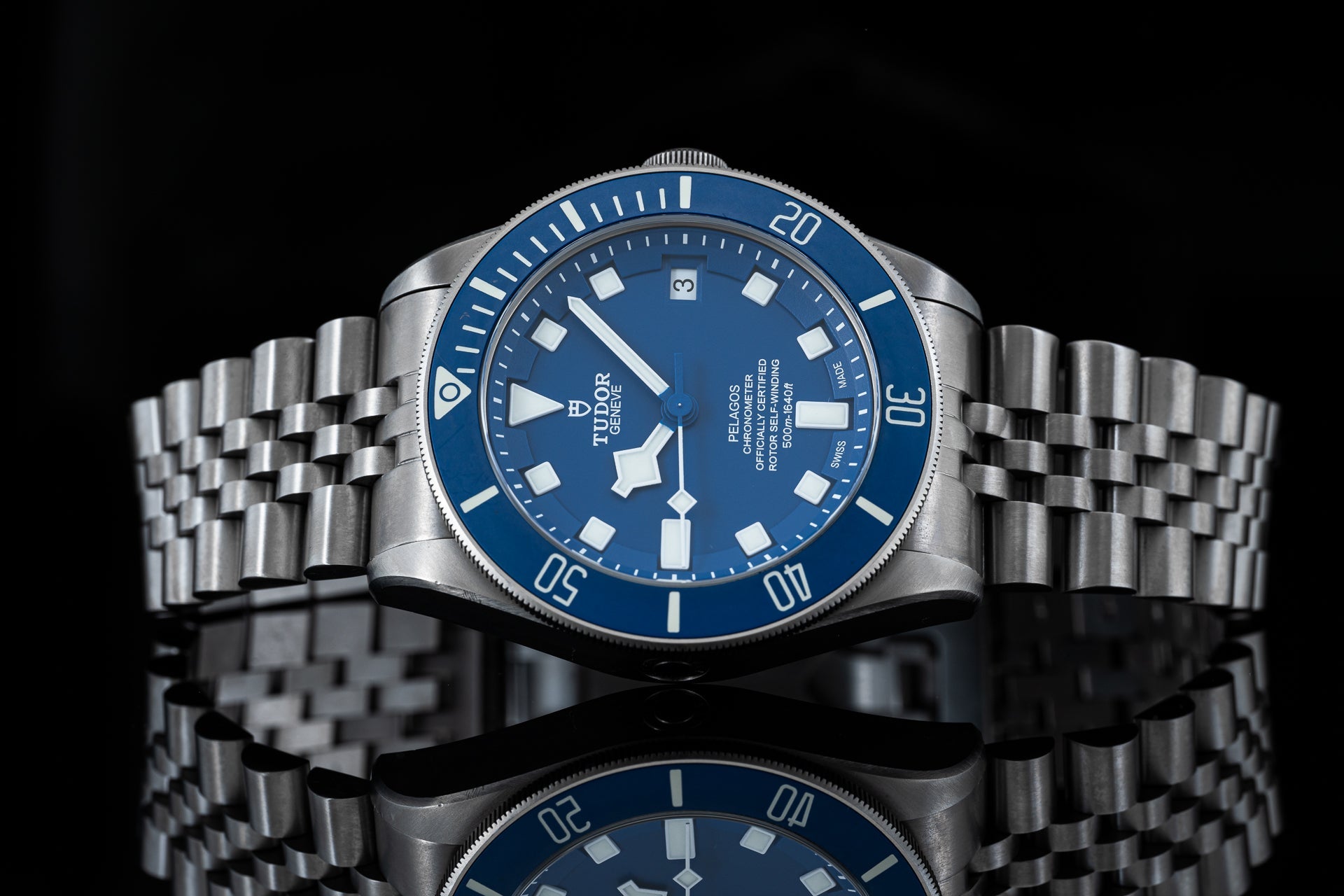 Titanium Executive Bracelet with Clasp for the Tudor Pelagos 42mm