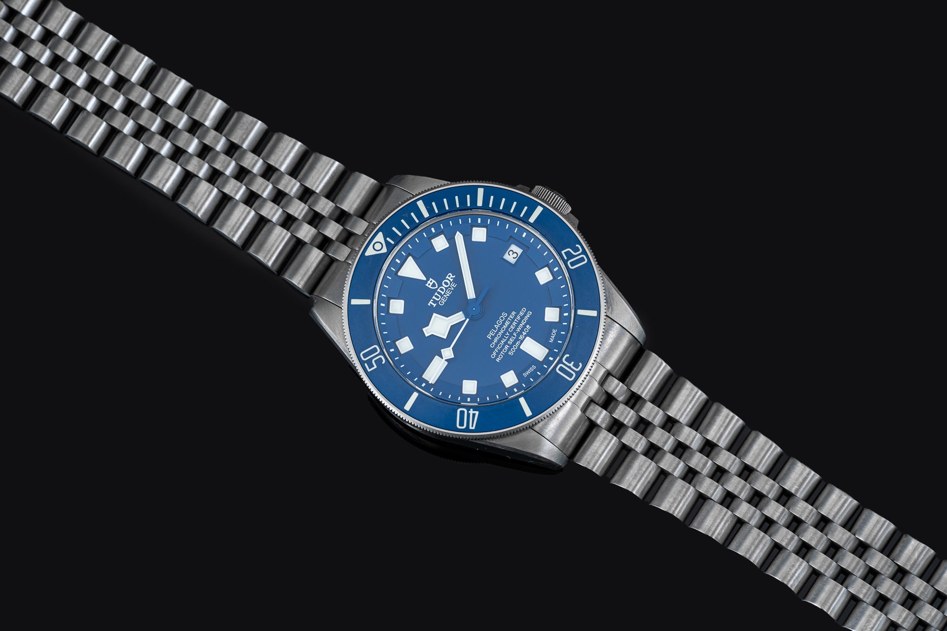 Titanium Executive Bracelet with Clasp (for the Tudor Pelagos 42mm)