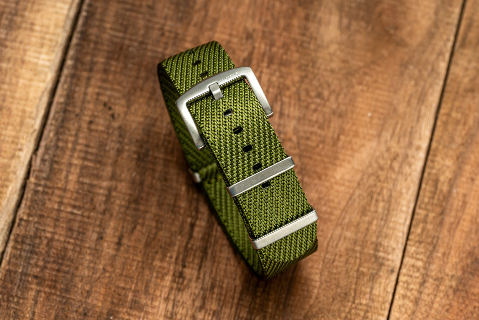 Green - Twill Nylon Strap (18/20/22mm) – Uncle Straps