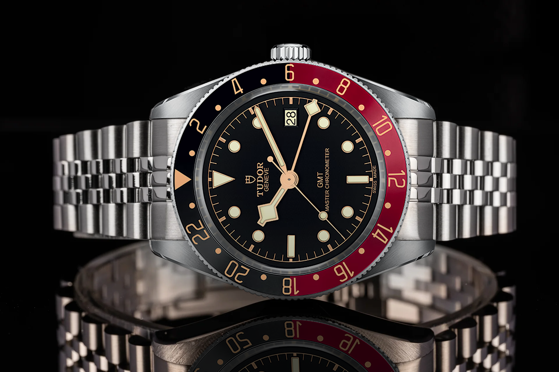 With-Clasp Executive Bracelet (for the Tudor Black Bay 58 GMT)