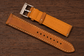 Premium Calfskin Leather Strap - Honey