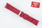 NEW OLD STOCK Red Custom Curved Waffle Strap (SKX007, SRPD "5KX", SSK GMT)