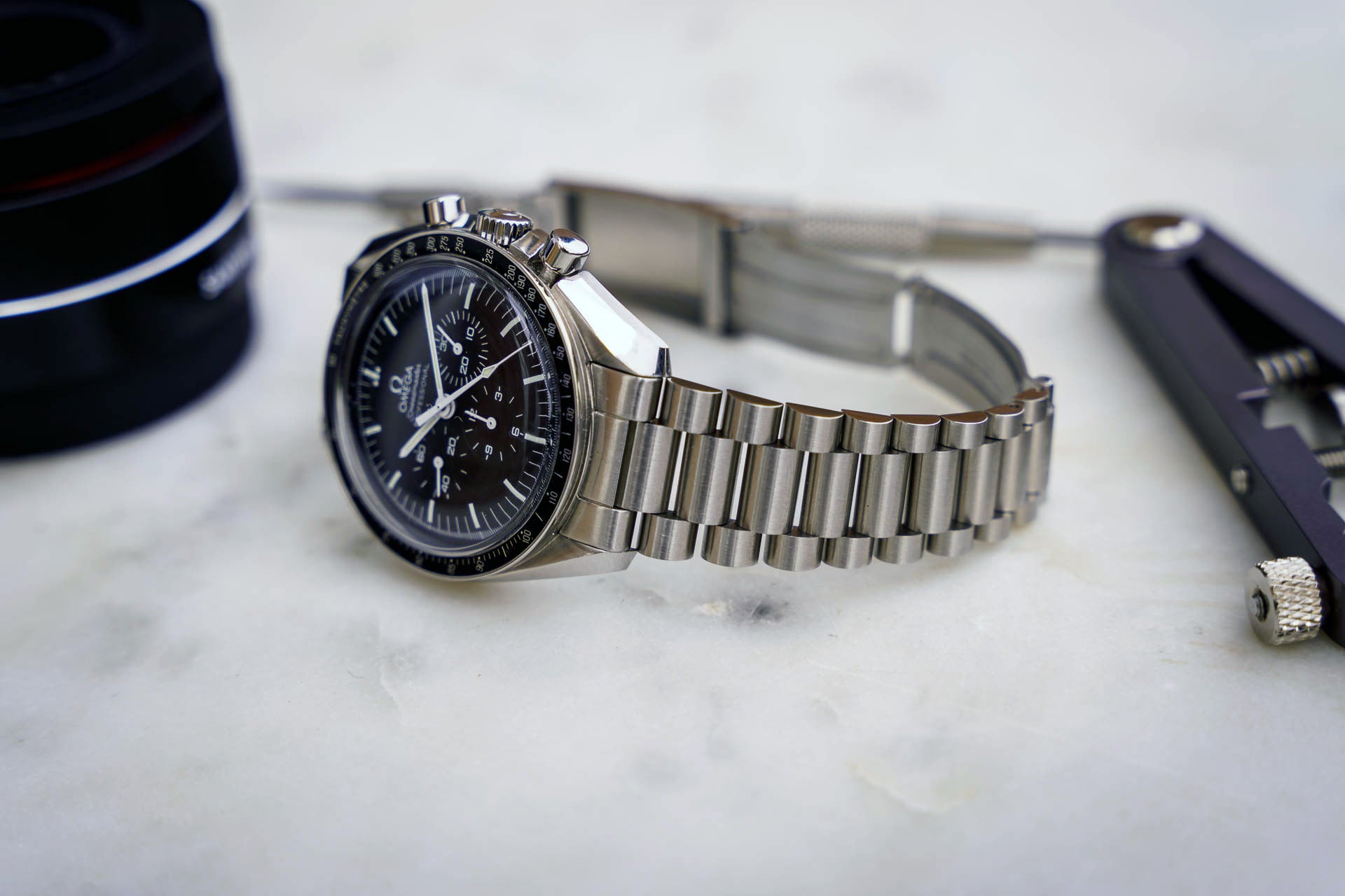 US1450 Lincoln Bracelet Omega Speedmaster 19 20mm