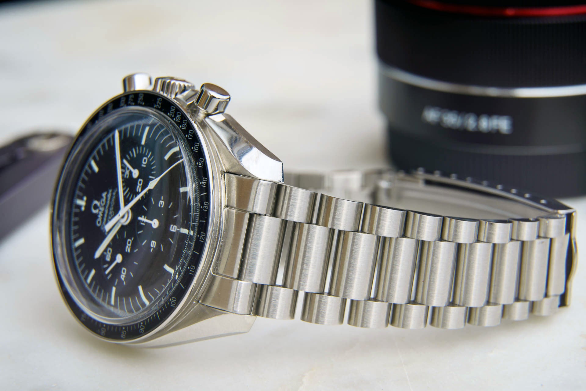 US1450 Lincoln Bracelet Omega Speedmaster 19 20mm Uncle Straps