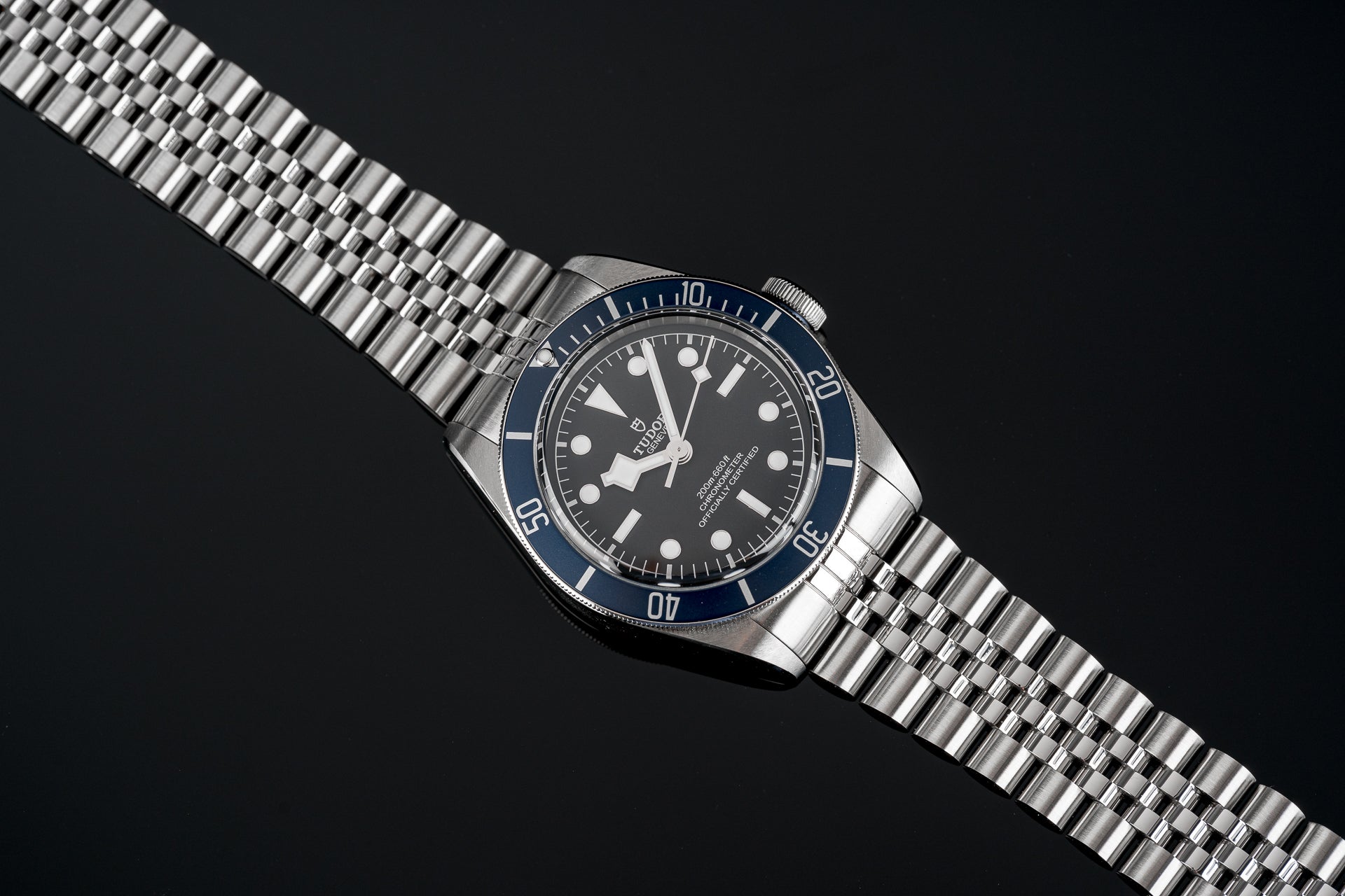 Tudor black 2024 bay mesh bracelet