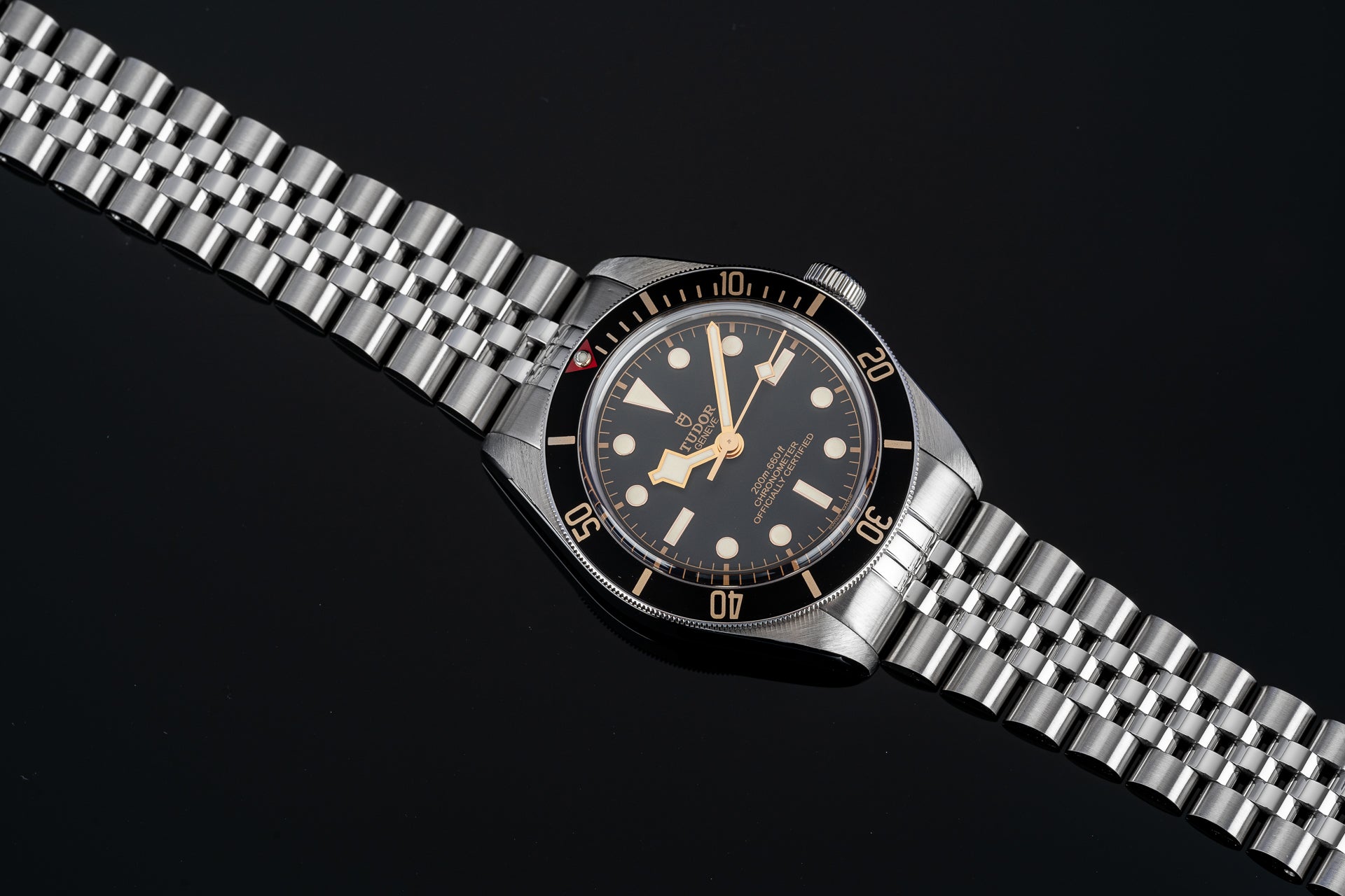 Tudor black outlet bay 58 strap