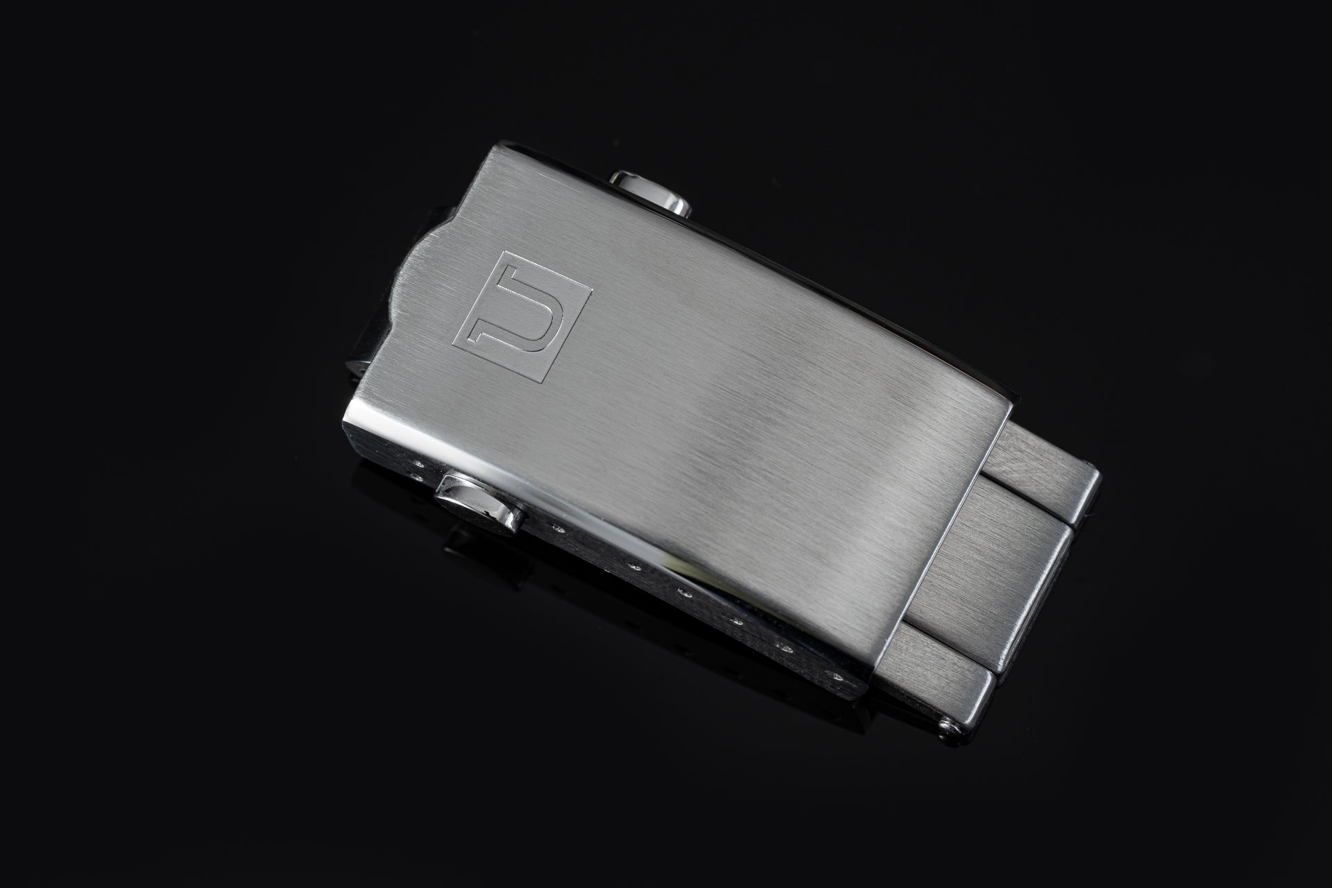 Double Button Milled Clasp