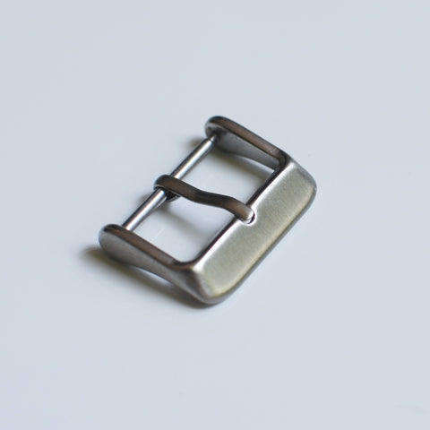 Silver Brushed Buckles for Rubber Straps (20/22mm)