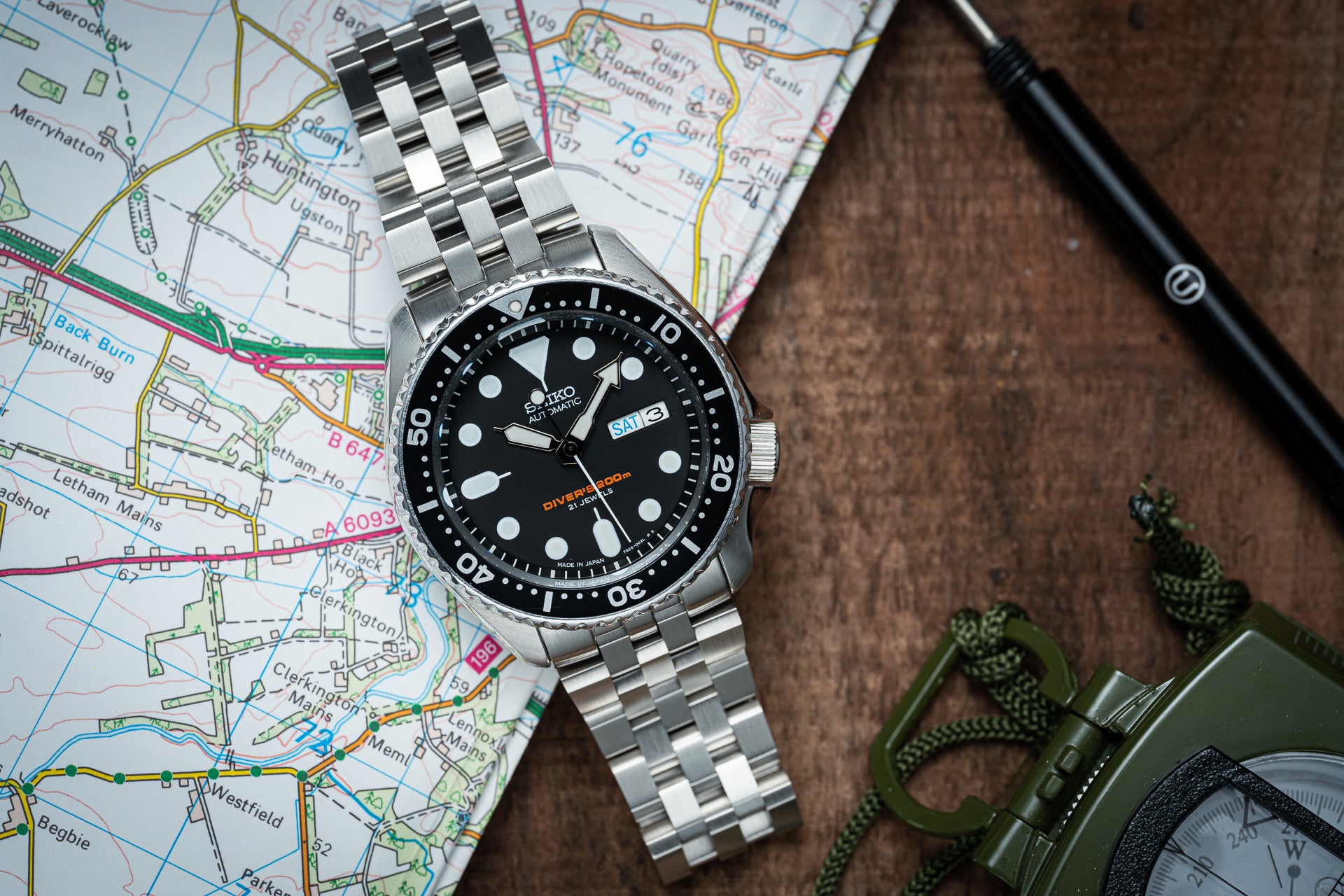 Seiko skx007 shop super jubilee bracelet