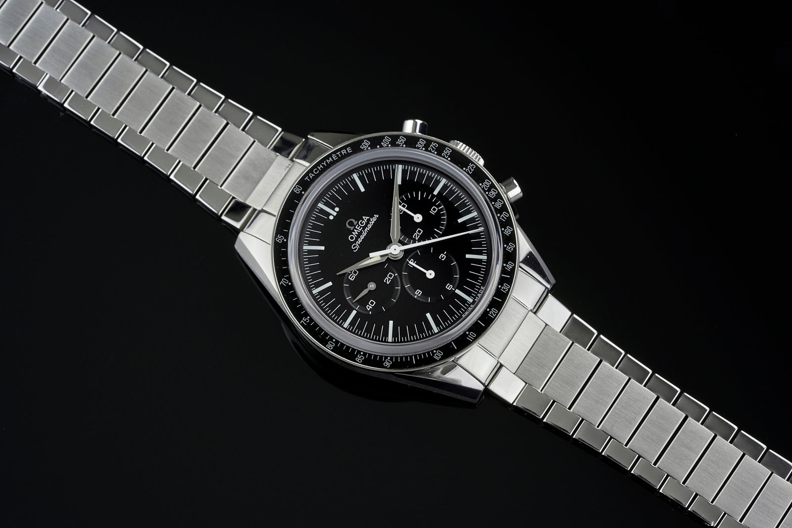 US1035 Flat Link Bracelet Omega Speedmaster 19 20mm