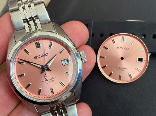 Uncle Modded Salmon Dial (SARB037) for the SARB035