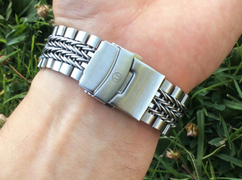 Razor-Wire Straight End Bracelet (20/22mm) – Uncle Straps
