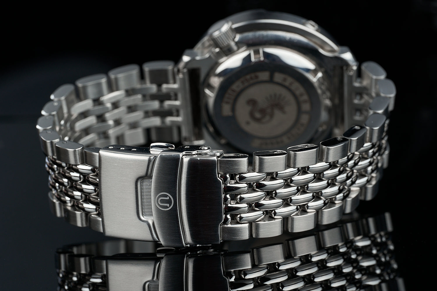 Stainless Steel Beads of Rice Watch Bracelet