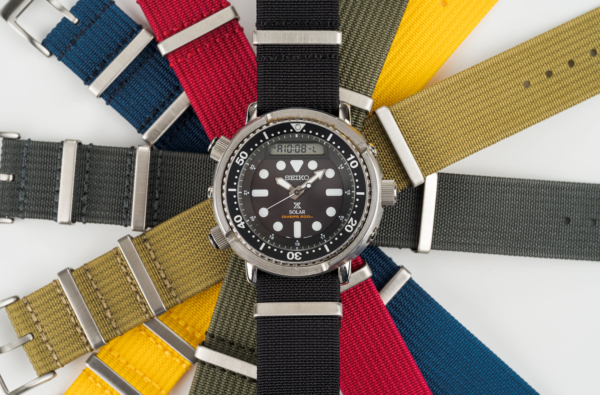 Seiko on sale nylon strap