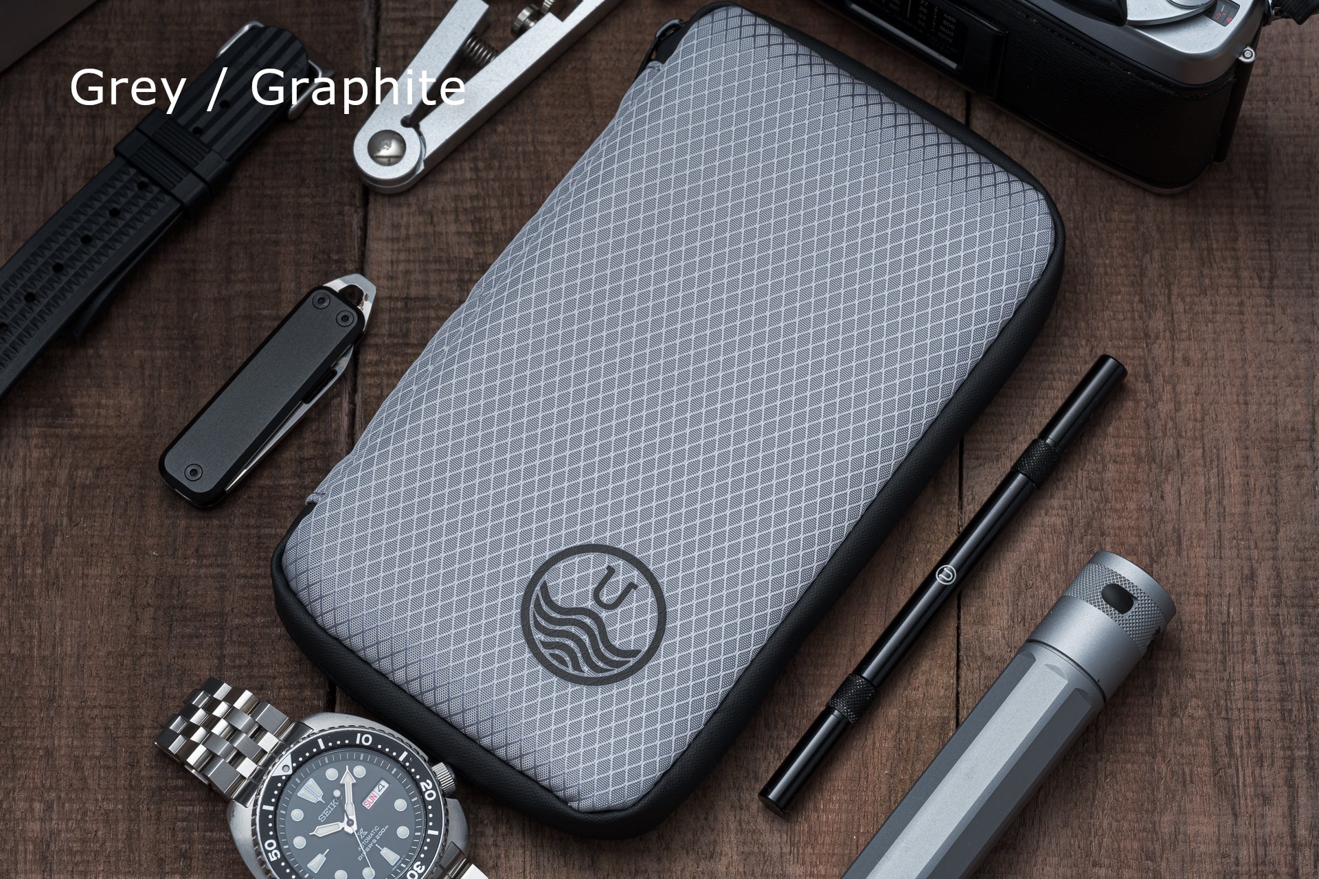 Small Grey EDC Travel Case