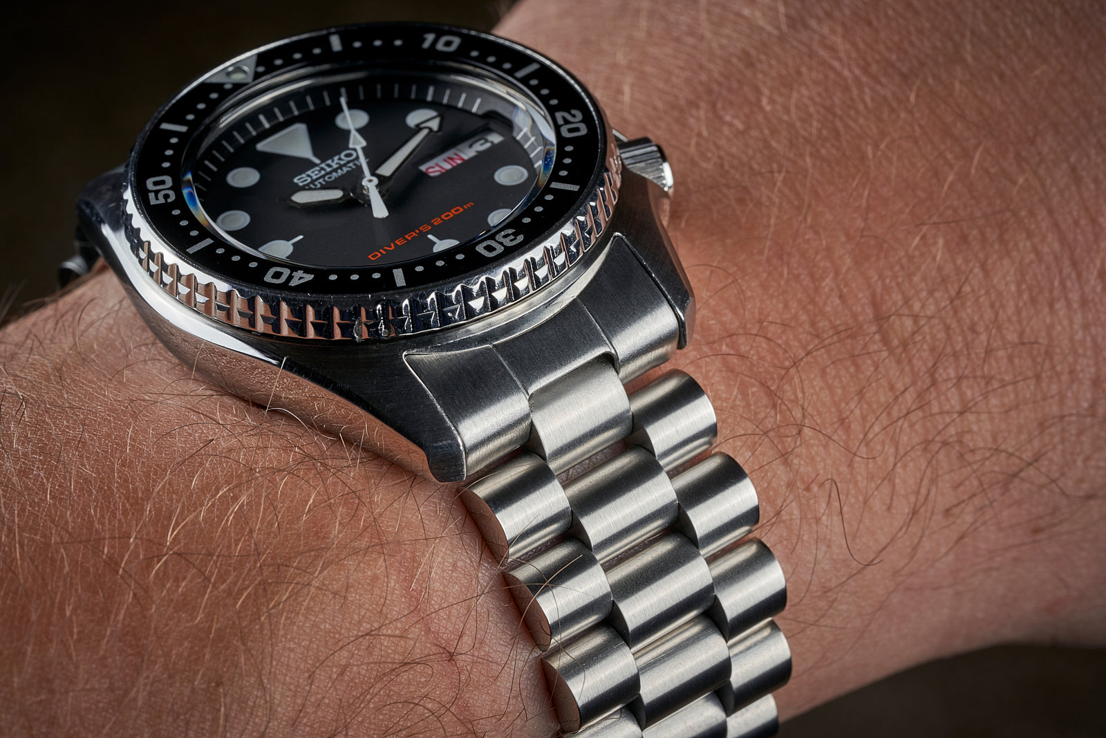 Skx007 president bracelet new arrivals