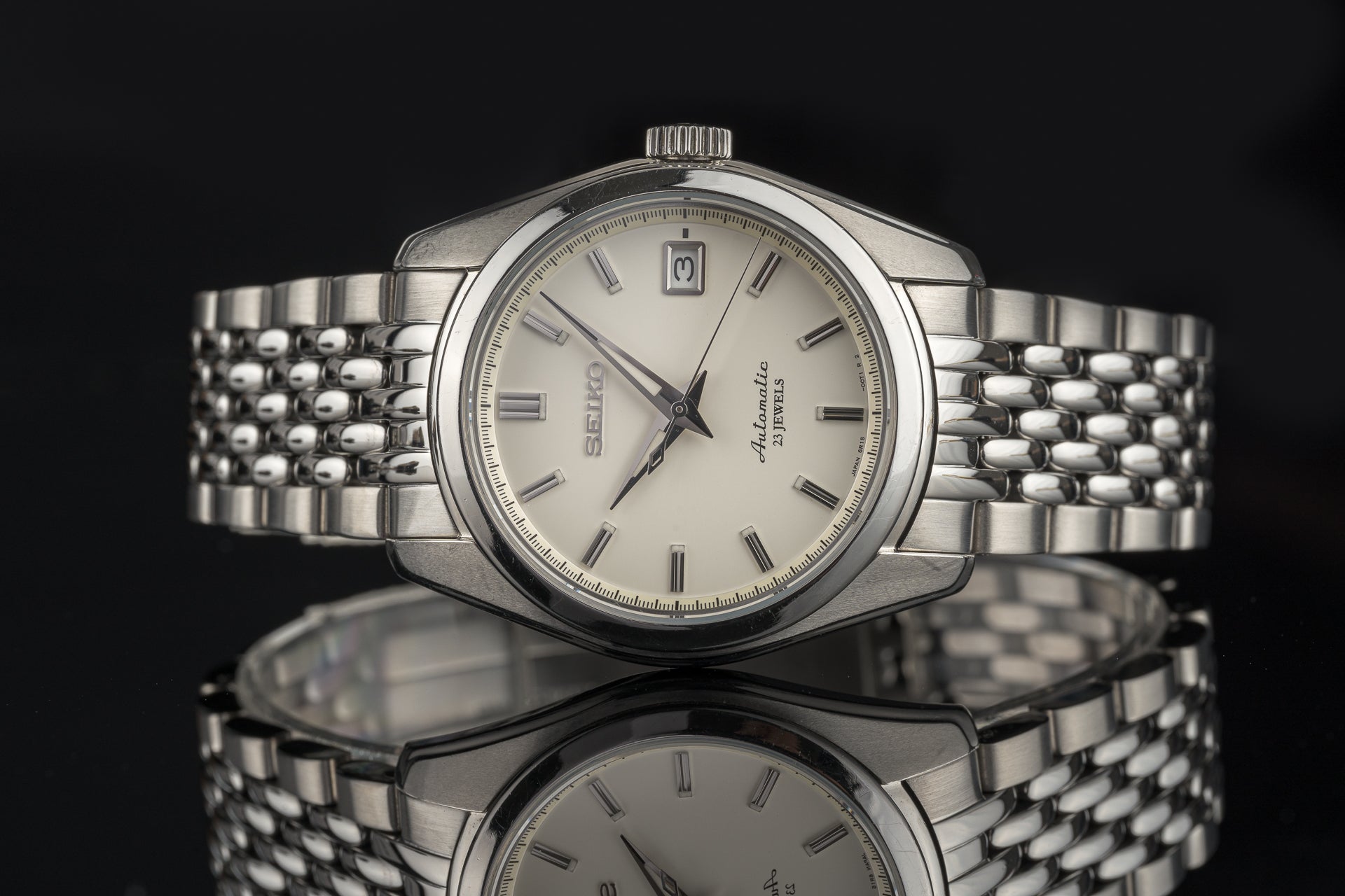 CLEARANCE - Beads of Rice Bracelet - Male End Links (Seiko SARB)