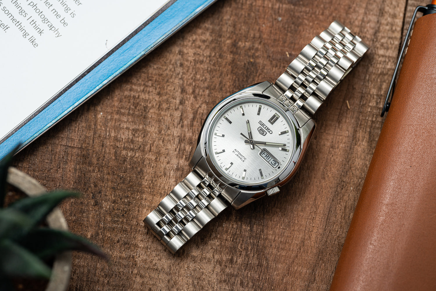 Seiko 5 president bracelet Clearance