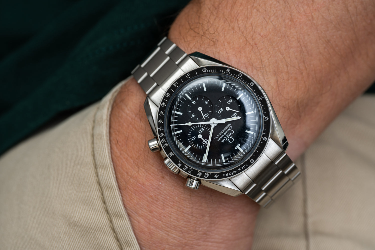 Forstner Uncle Seiko Flat Link Review Speedmaster Professional
