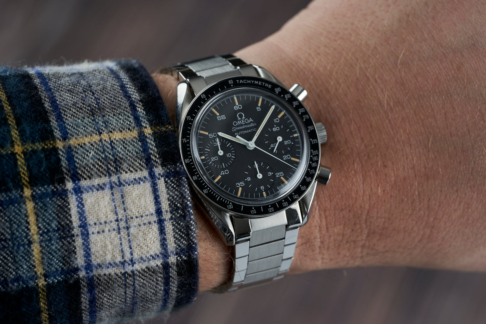 Omega speedmaster reduced leather strap sale