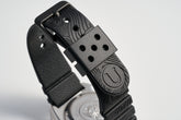 Black Uncle Straps "Irezumi" Tattoo GL-831 rubber watch strap