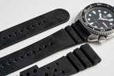 Black Uncle Straps "Irezumi" Tattoo GL-831 rubber watch strap on the Seiko 6309