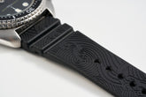 Black Uncle Straps "Irezumi" Tattoo GL-831 rubber watch strap on the Seiko 6309