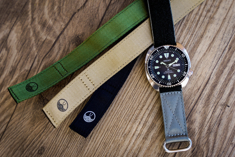 Grey All-Purpose Velcro Straps (20/22mm) – Uncle Straps