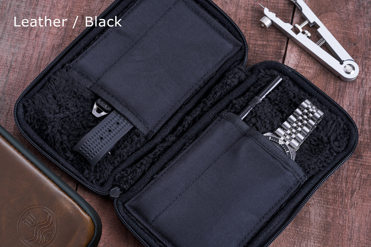 Small Leather EDC Travel Case
